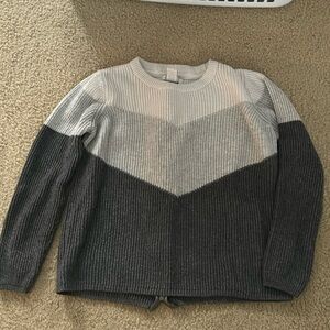 Design History color block sweater